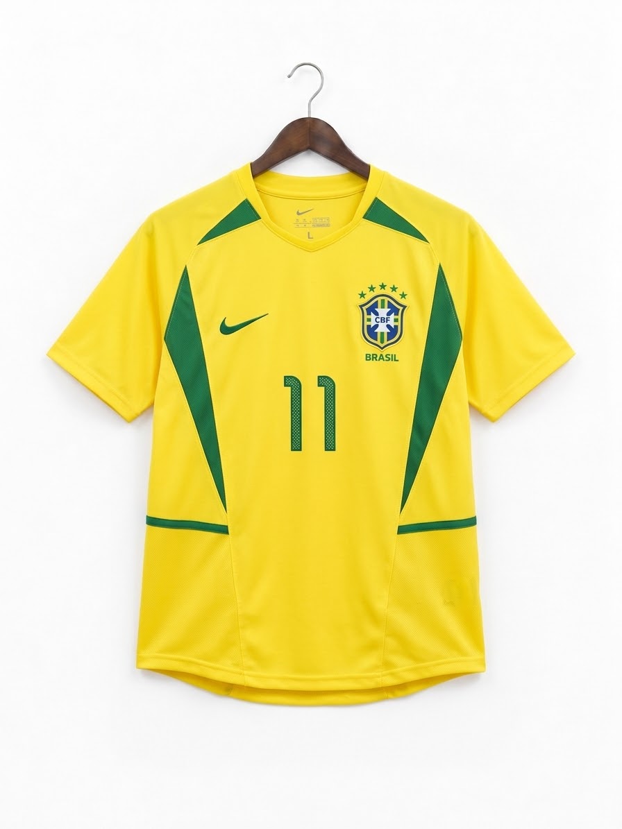 Ronaldinho 2002 Brazil Jersey
