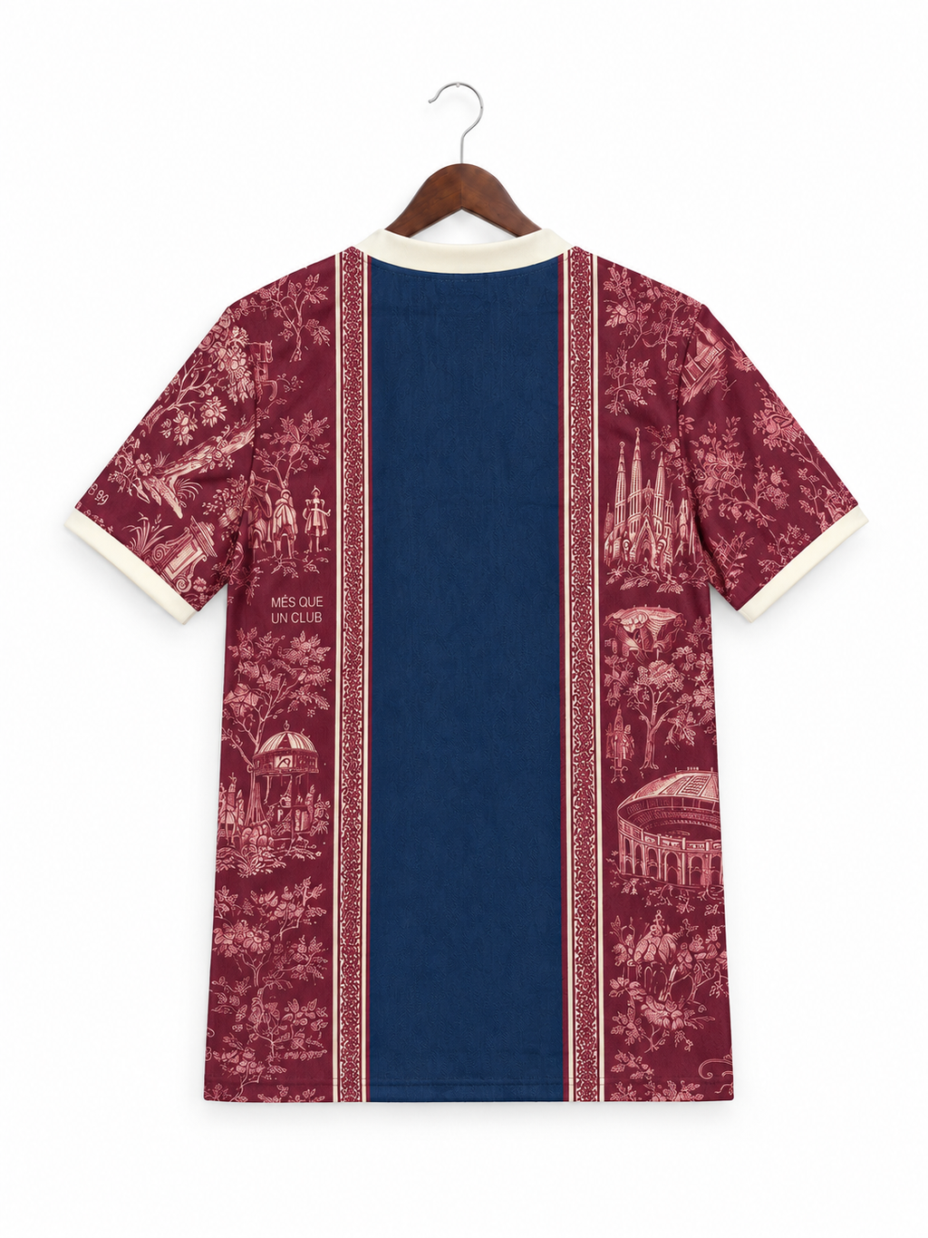 FC Barcelona Vintage-Inspired Graphic Football Jersey
