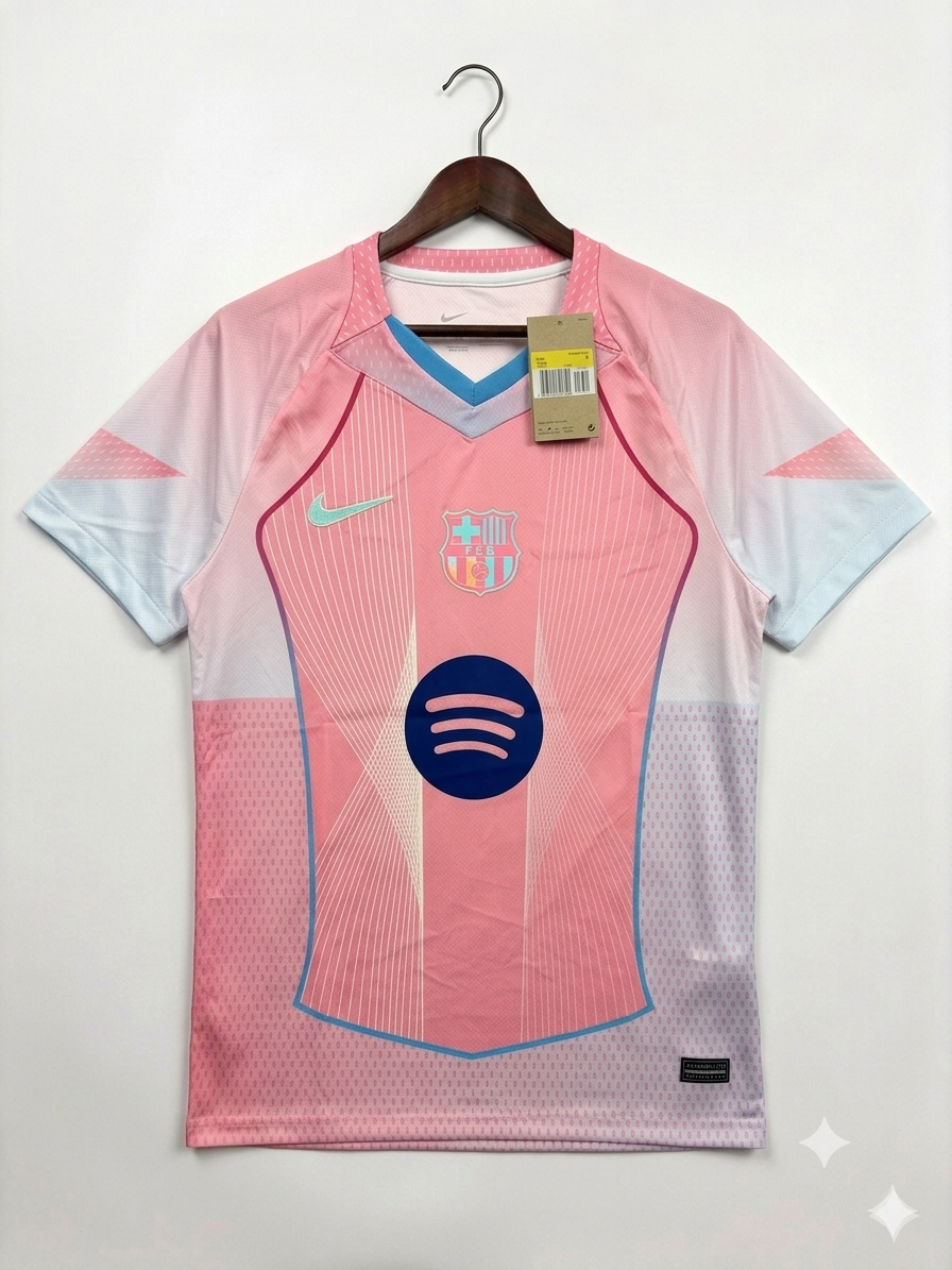 Lamine Yamal Barcelona Pink Special Edition Jersey