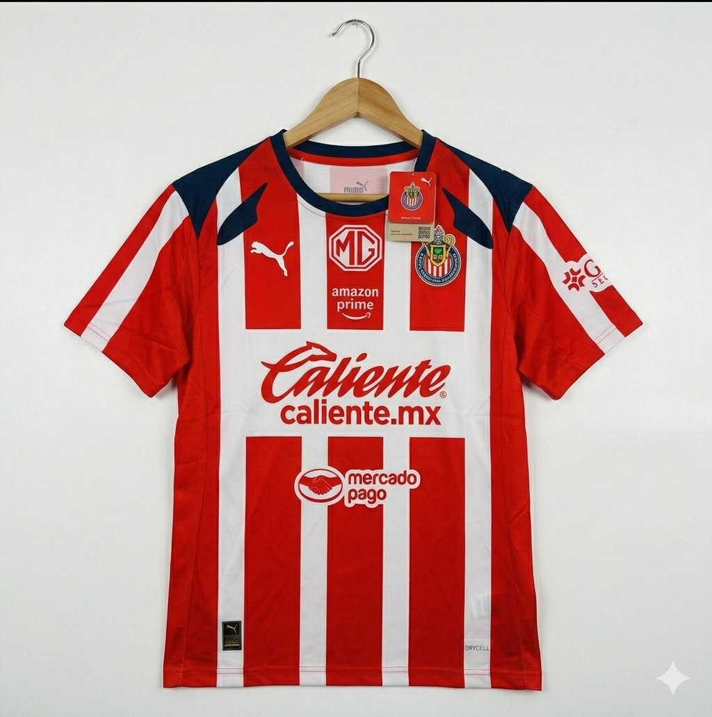 25/26 Chivas De Guadalajara Home Jersey