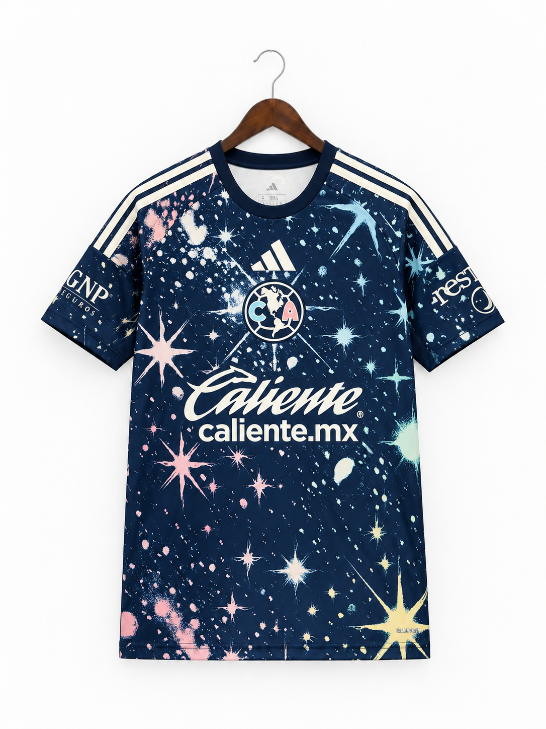 Club América Navy Blue & Starburst Graphic Special Edition Soccer Jersey
