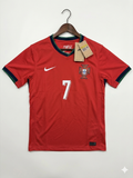 Cristiano Ronaldo Portugal 2024 Euro Home Jersey