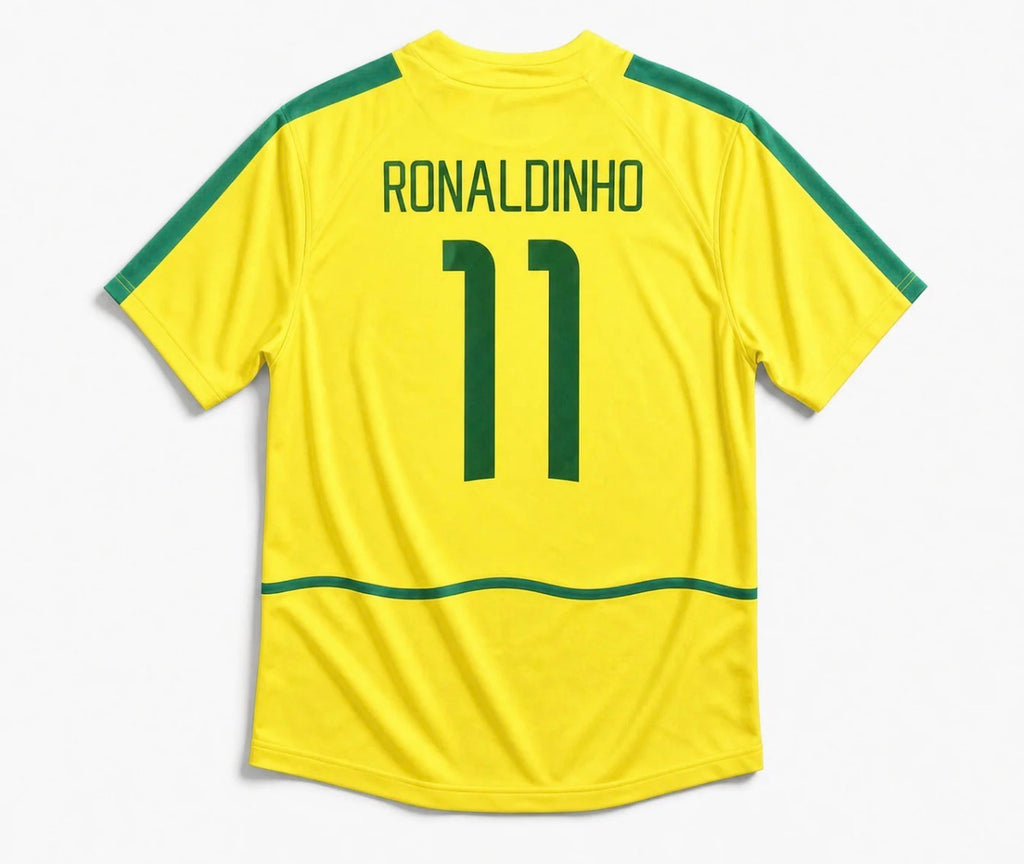 Ronaldinho 2002 Brazil Jersey