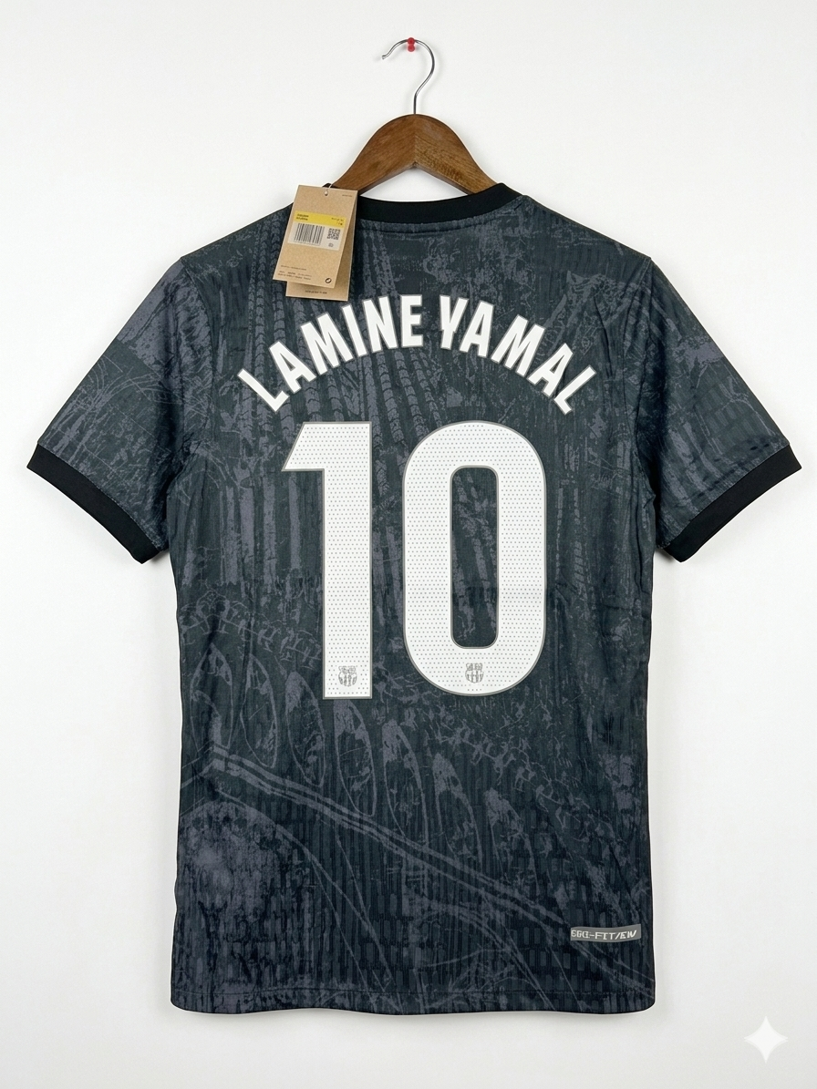 Lamine Yamal Barcelona Dark Moonlight Jersey