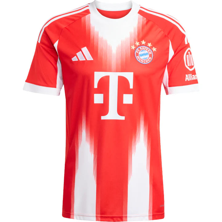 Adidas Bayern Munich 2025-26 Men's Home Stadium Jersey