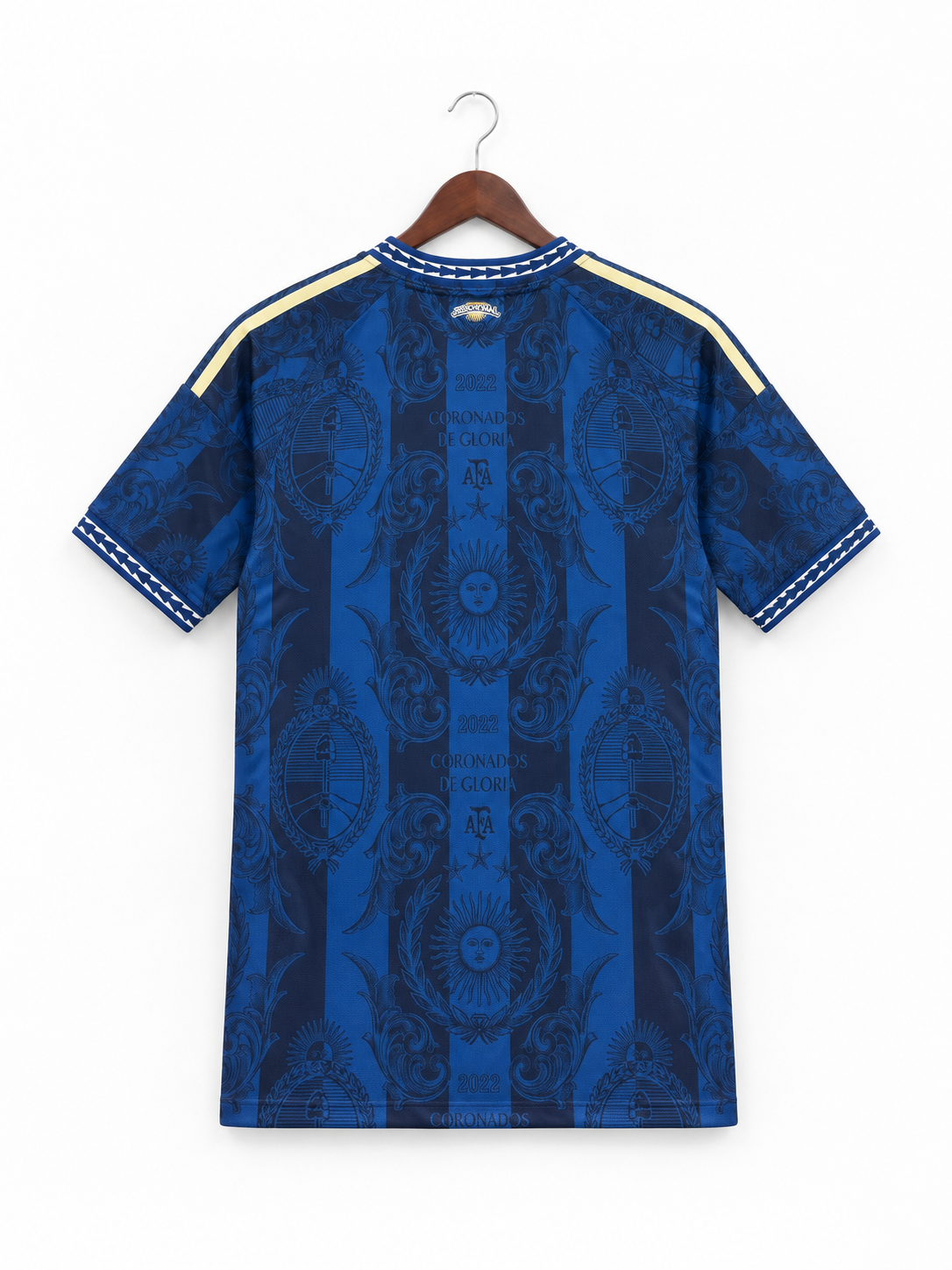 Argentina 2022 Blue Baroque Special Edition Soccer Jersey