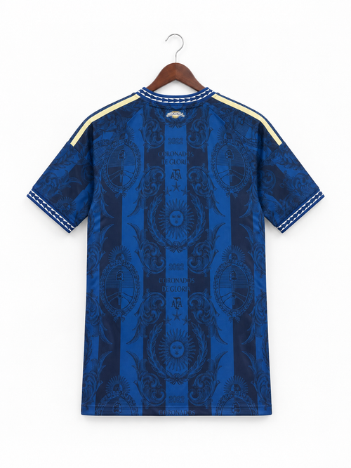 Argentina 2022 Blue Baroque Special Edition Soccer Jersey