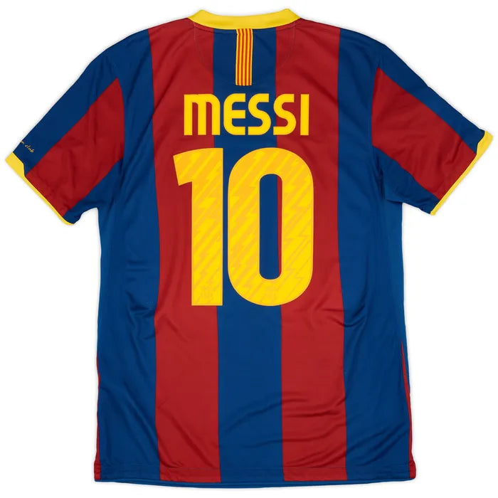 Messi Barcelona 10/11 Home Jersey