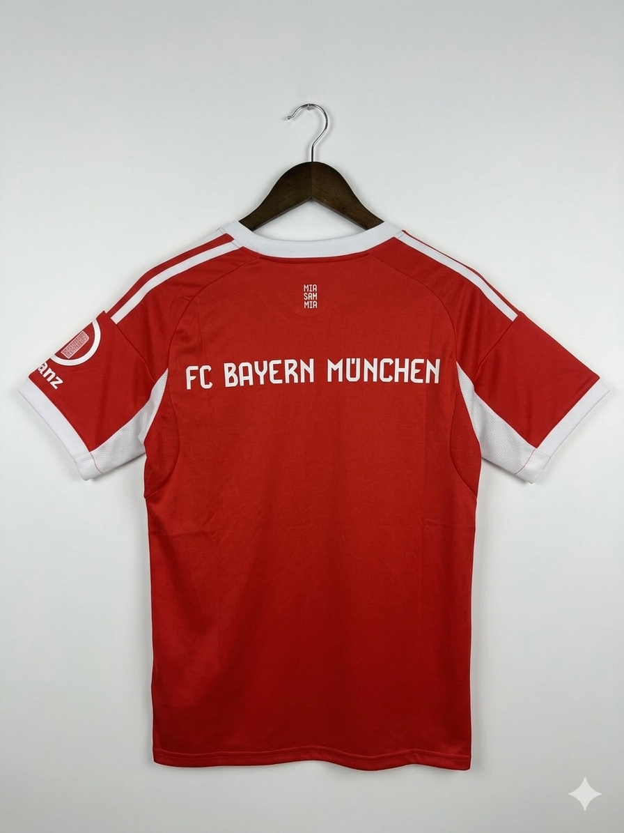 Adidas Bayern Munich 2025-26 Men's Home Stadium Jersey