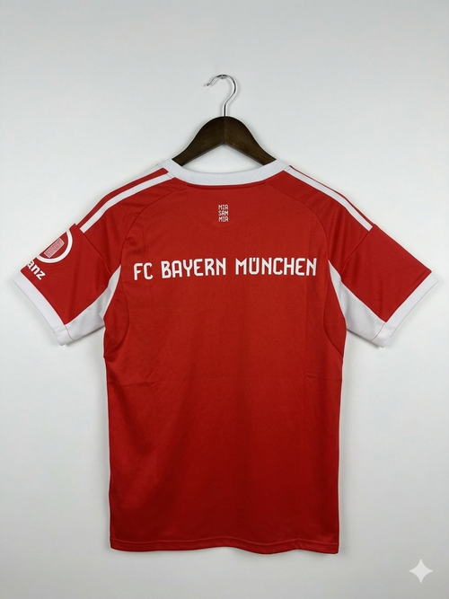 Adidas Bayern Munich 2025-26 Men's Home Stadium Jersey