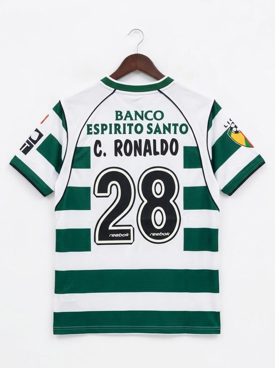 Ronaldo 2003 Sporting Lisbon Home Jersey