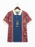 FC Barcelona Vintage-Inspired Graphic Football Jersey