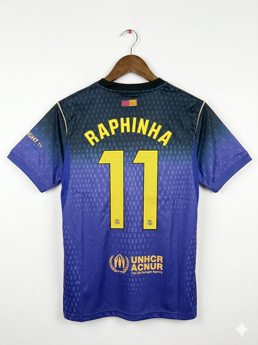 Raphinha Barcelona 26/27 Kobe Away Jersey